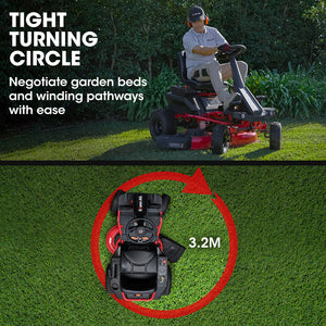 BAUMR-AG Electric Ride-On Lawn Mower | 30" | 48V Brushless | 300RX Lawnmower Kit