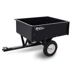 PLANTCRAFT Dump Cart | 270kg Capacity | Metal Frame | Tow Behind Ride-On Mower