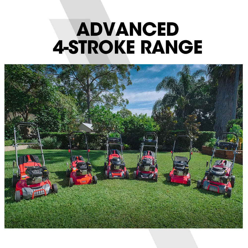 Baumr-AG Petrol Lawn Mower | 139CC 4-Stroke | 16" Hand Push Lawnmower | 35L Catcher