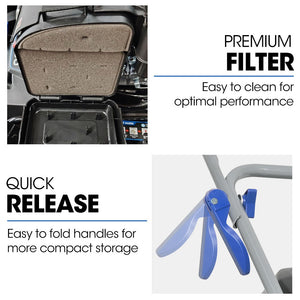 PowerBlade Lawn Mower | 20" | 200cc | Self-Propelled | 7 Heights | Steel Deck | OHV 4-Stroke Petrol | VS900