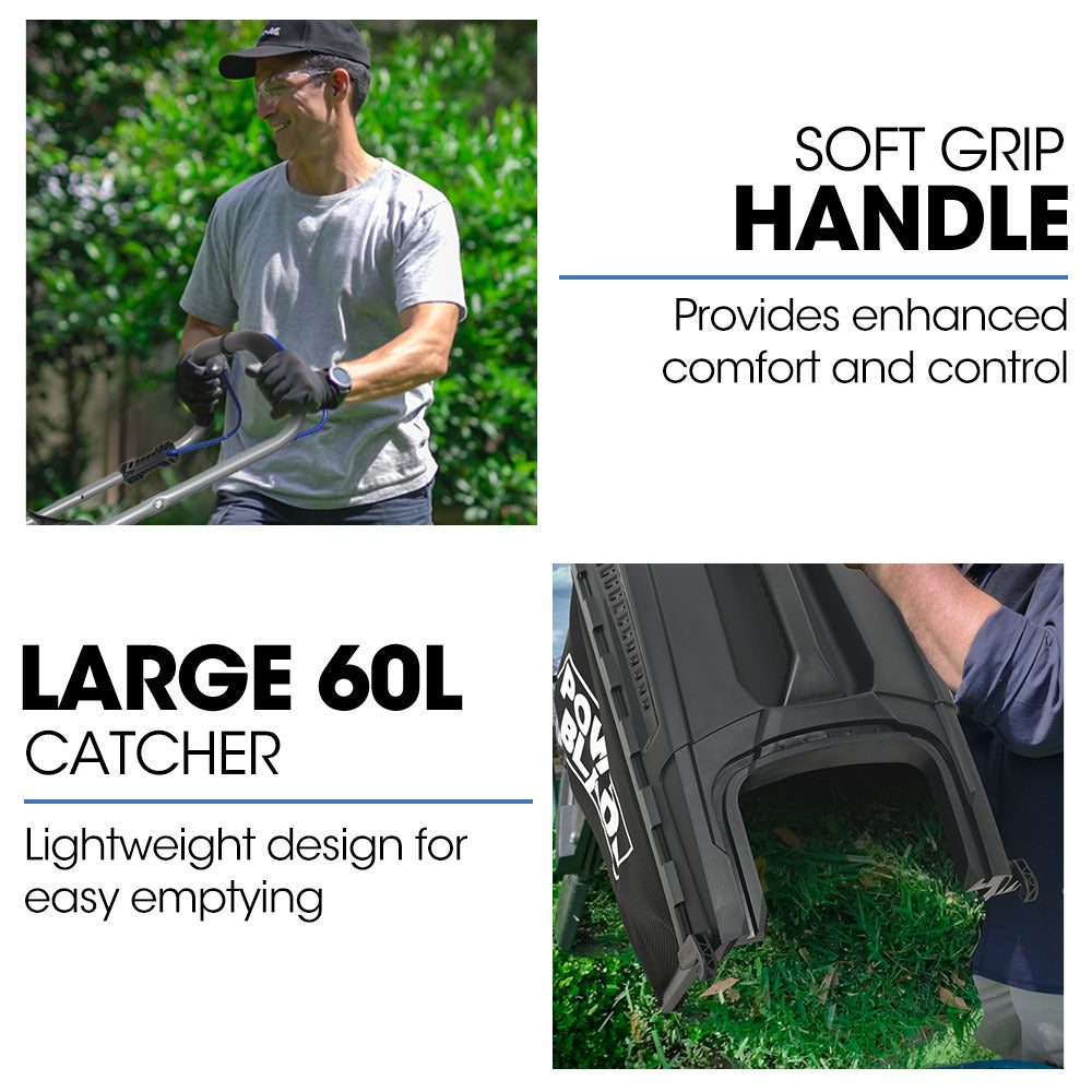 PowerBlade Lawn Mower | 20" | 200cc | Self-Propelled | 7 Heights | Steel Deck | OHV 4-Stroke Petrol | VS900