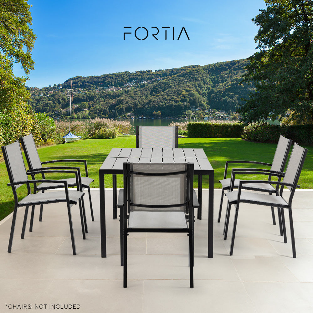 Fortia | Outdoor Dining Table | Rectangular | 150cm x 90cm | Weather-Resistant Garden Furniture