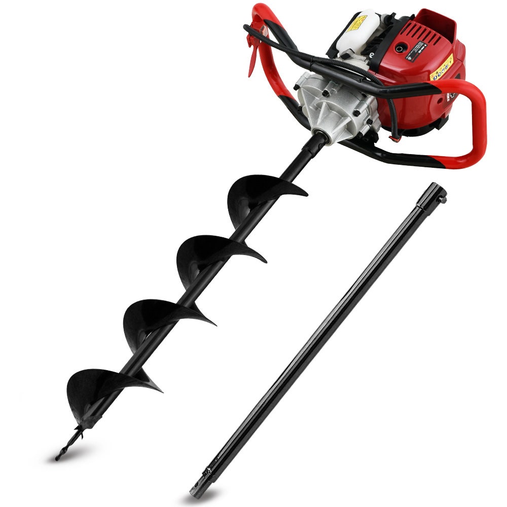 BAUMR-AG BPX-1400 Petrol Post Hole Digger | 38cc 4-Stroke | 150mm Auger | 600mm Extension Shaft