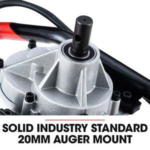 BAUMR-AG BPX-1400 Petrol Post Hole Digger | 38cc 4-Stroke | 150mm Auger | 600mm Extension Shaft