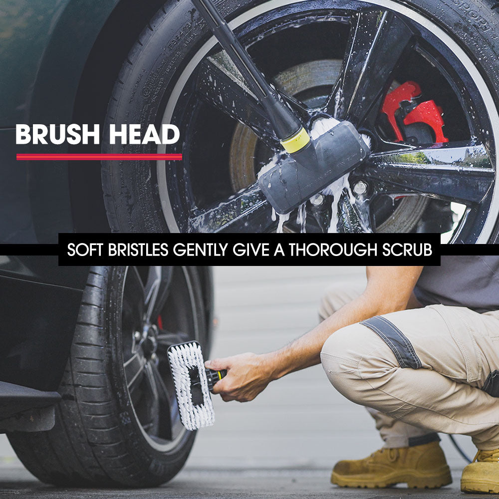 JET-USA RX530 Electric High Pressure Washer | 2400PSI | 3 Nozzles | Brush Head Cleaner | Detergent Bottle