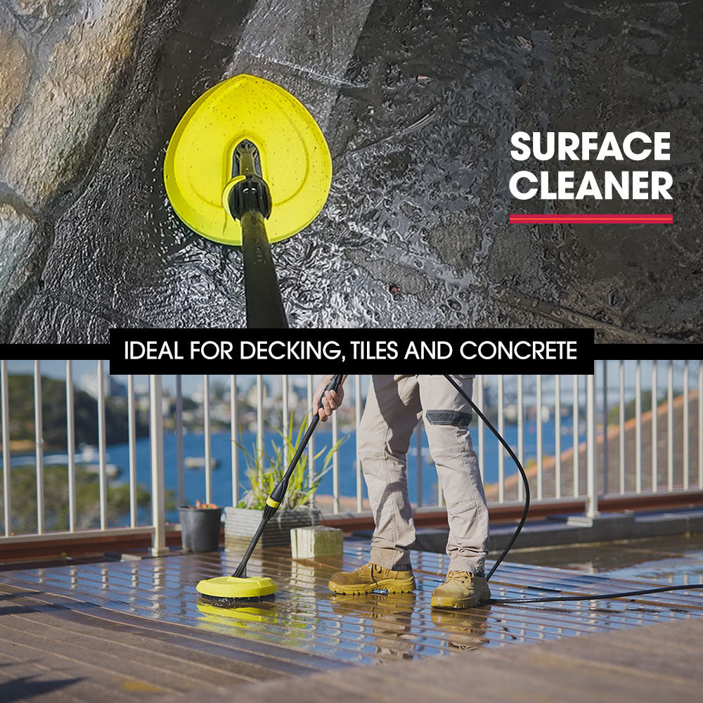 JET-USA RX535 Electric High Pressure Washer | 2600PSI | 2 Nozzles | Brush Head | Deck Cleaner | Detergent Bottle