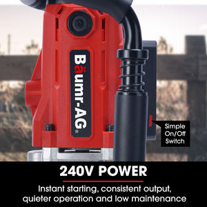 BAUMR-AG Electric Post Driver | HP360e | 2200W | 2 Piling Sleeves Included