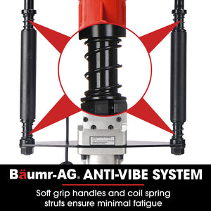 BAUMR-AG Electric Post Driver | HP360e | 2200W | 2 Piling Sleeves Included