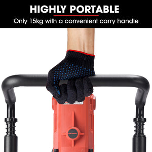 BAUMR-AG Electric Post Driver | HP360e | 2200W | 2 Piling Sleeves Included