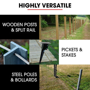 BAUMR-AG Electric Post Driver | HP360e | 2200W | 2 Piling Sleeves Included