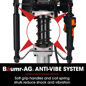 BAUMR-AG Petrol Post Driver | HP480 | 55cc 4-Stroke | 2 Piling Sleeves Included