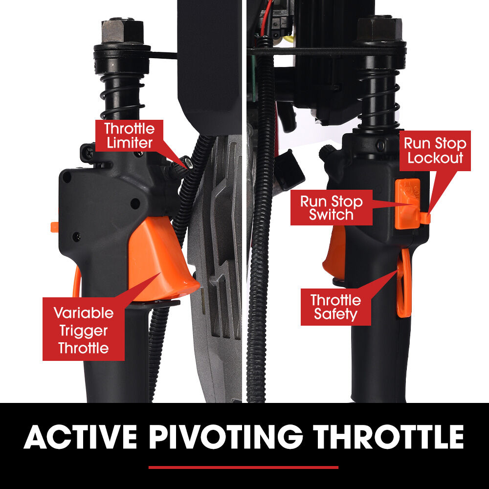 BAUMR-AG Petrol Post Driver | HP480 | 55cc 4-Stroke | 2 Piling Sleeves Included