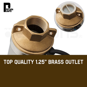 Protege 3HP Submersible Bore Water Pump Deep Well Irrigation Stainless Steel 240V