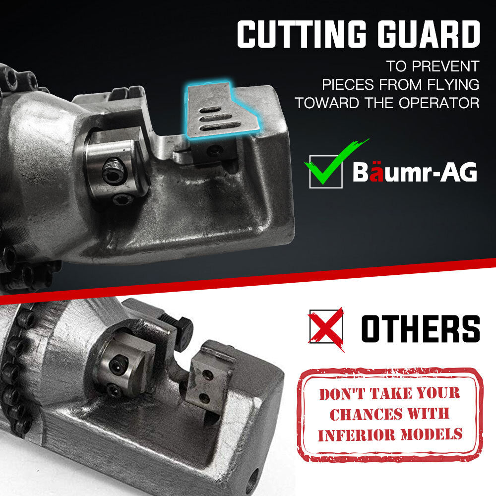 BAUMR-AG Rebar Cutter | 850W 16mm | Hydraulic Electric Portable Machine