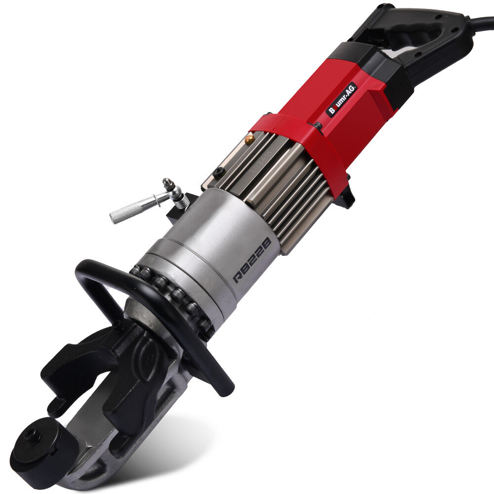 BAUMR-AG Heavy-Duty Electric Rebar Bender | 1200W | 10-22mm Capacity | Carry Case