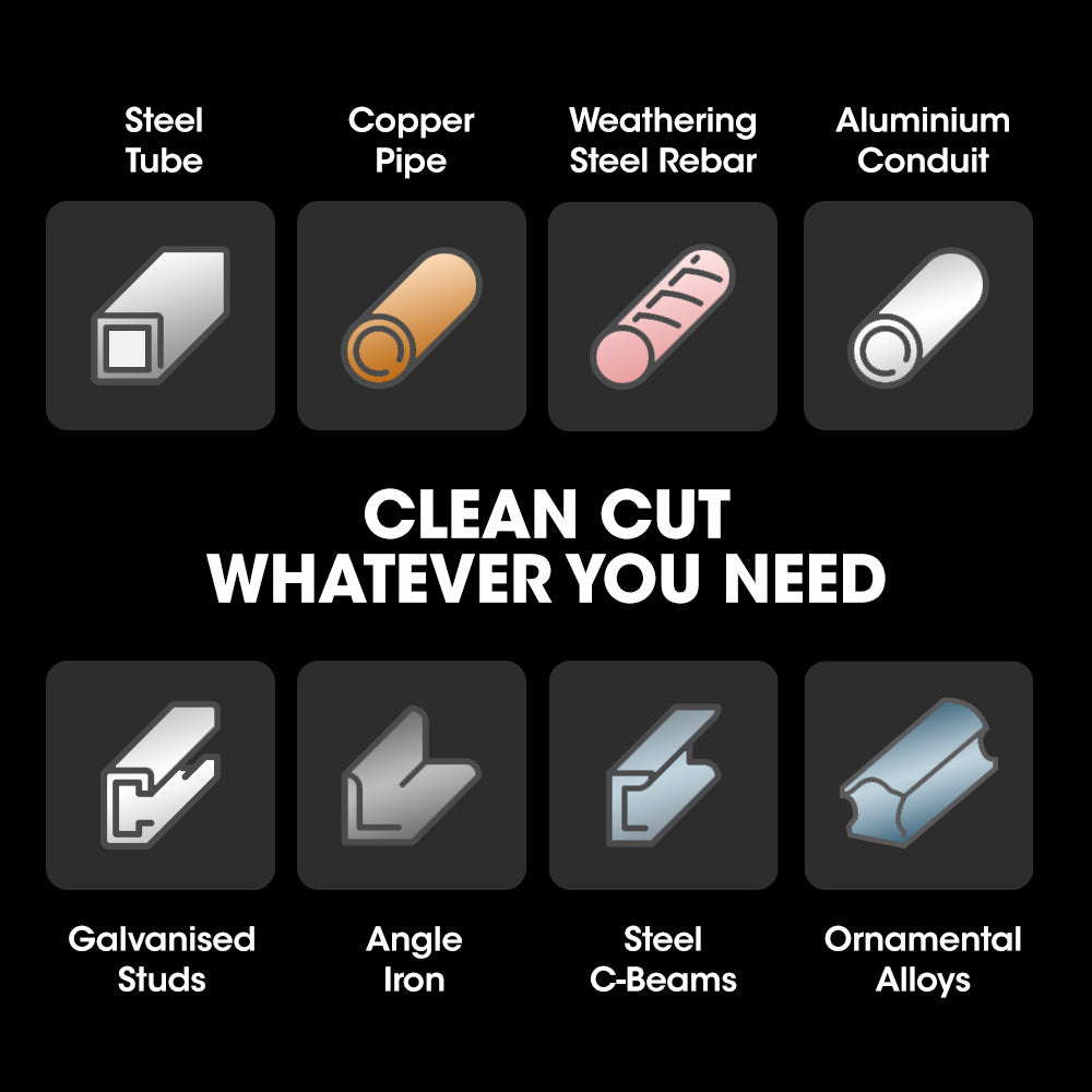 Baumr-AG 2400W 16" Metal Cut-Off Cold Saw | Commercial-Grade | Brushless Motor | Soft Start | 45° Mitre Chop