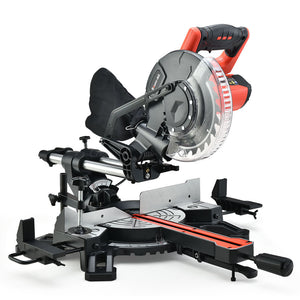 BAUMR-AG Compound Mitre Saw | 210mm | Dual Bevel Sliding Drop Saw | 1500W