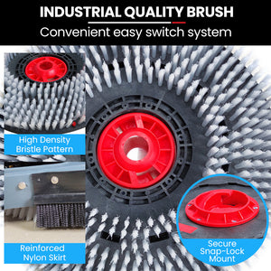 Auch FSH18 Floor Scrubber & Dryer | 490mm, Battery Powered, Walk Behind, Commercial Grade