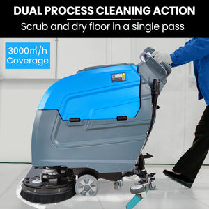 Auch FSP26 Self-Propelled Floor Scrubber & Dryer | 720mm, Battery Powered, Walk Behind, Commercial Grade