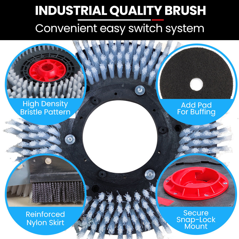 Auch FSP26 Self-Propelled Floor Scrubber & Dryer | 720mm, Battery Powered, Walk Behind, Commercial Grade