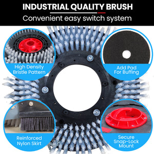 Auch FSP26 Self-Propelled Floor Scrubber & Dryer | 720mm, Battery Powered, Walk Behind, Commercial Grade