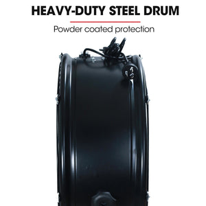 BAUMR-AG Industrial Mobile Floor Drum Fan | 24" 610mm | 260W | Tilting | Heavy-Duty Frame | Commercial | EESS Certified