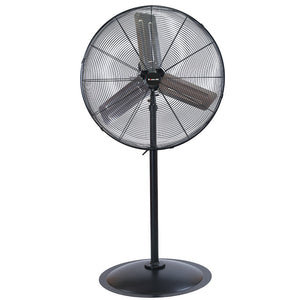 BAUMR-AG Industrial Pedestal Fan | 30" 762mm | 300W | Heavy-Duty | 3-Speed | Commercial | EESS Certified
