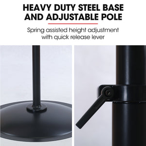 BAUMR-AG Industrial Pedestal Fan | 30" 762mm | 300W | Heavy-Duty | 3-Speed | Commercial | EESS Certified