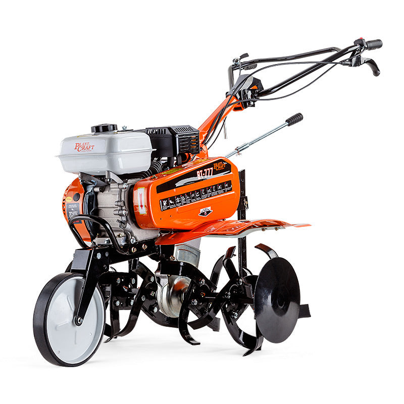 PLANTCRAFT Petrol Cultivator Tiller | 7.0HP | Self-Propelled Rotary Rototiller Plough