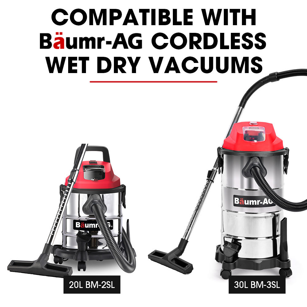 BAUMR-AG Lithium-Ion Battery | 18V | 4Ah | For Cordless Wet & Dry Vacuums