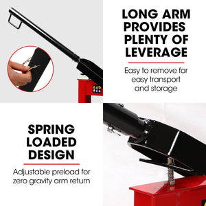 Baumr-AG | Manual Block Splitter | 420mm Cutting Length | Paver, Brick, Stone Cutter