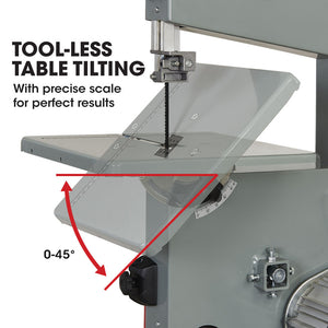 Baumr-AG Wood Bandsaw | 500W Benchtop | 115mm Cutting Depth | Model BS40