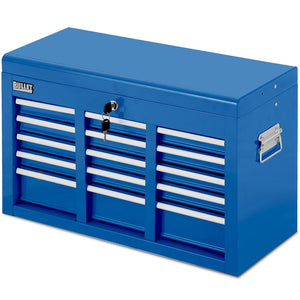 Bullet Tool Box 9 Drawer | Garage Storage Chest & Organiser | Mechanic Workshop Toolbox Set | Blue