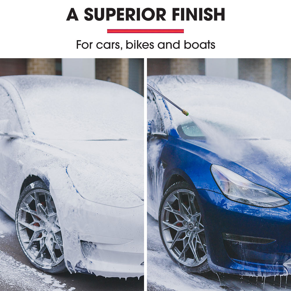 Jet-USA Soap Foam Snow Cannon | 1L Bottle, Works with Petrol & Some Electric Pressure Washers