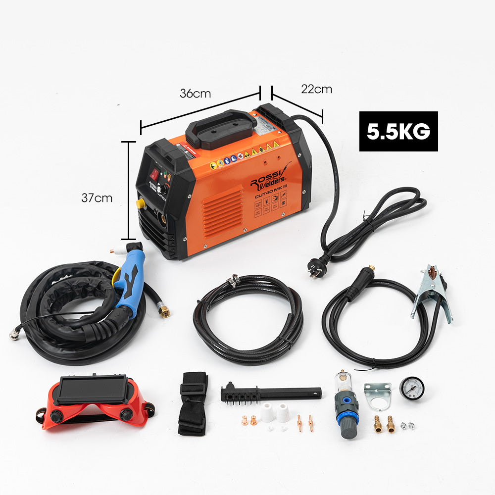 ROSSI Plasma Cutter | 40A | Portable Oxy Torch Welder | 15A Plug
