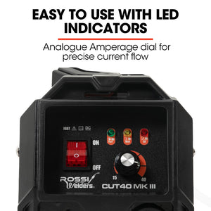 ROSSI Plasma Cutter | 40A | Portable Oxy Torch Welder | 15A Plug