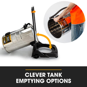 UNIMAC Wet & Dry Vacuum Cleaner | 100L | 2400W | Heavy-Duty | Dual Copper Motors | Workshop, Car, Carpet