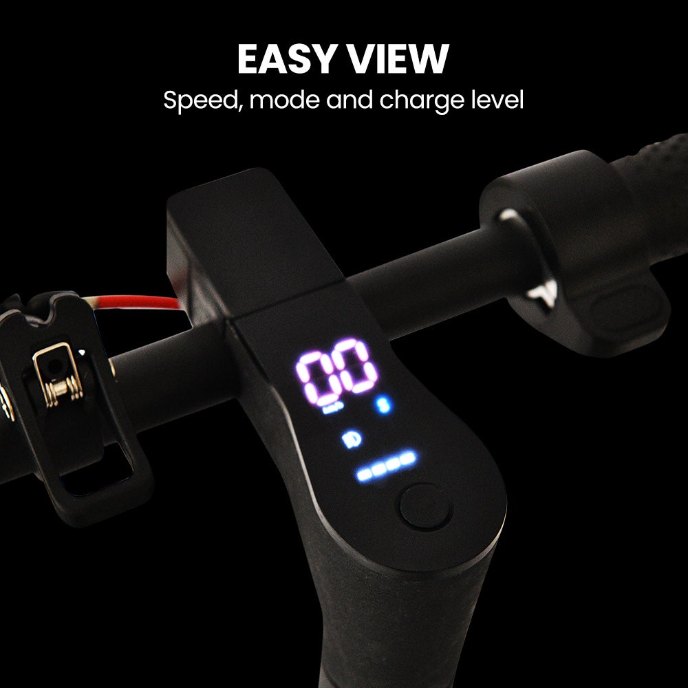 ALPHA Urban 8 Electric Scooter | 25km Range, 8.5-Inch Wheels, Brushless Motor, Motorised Commuter eScooter for Adults, Grey