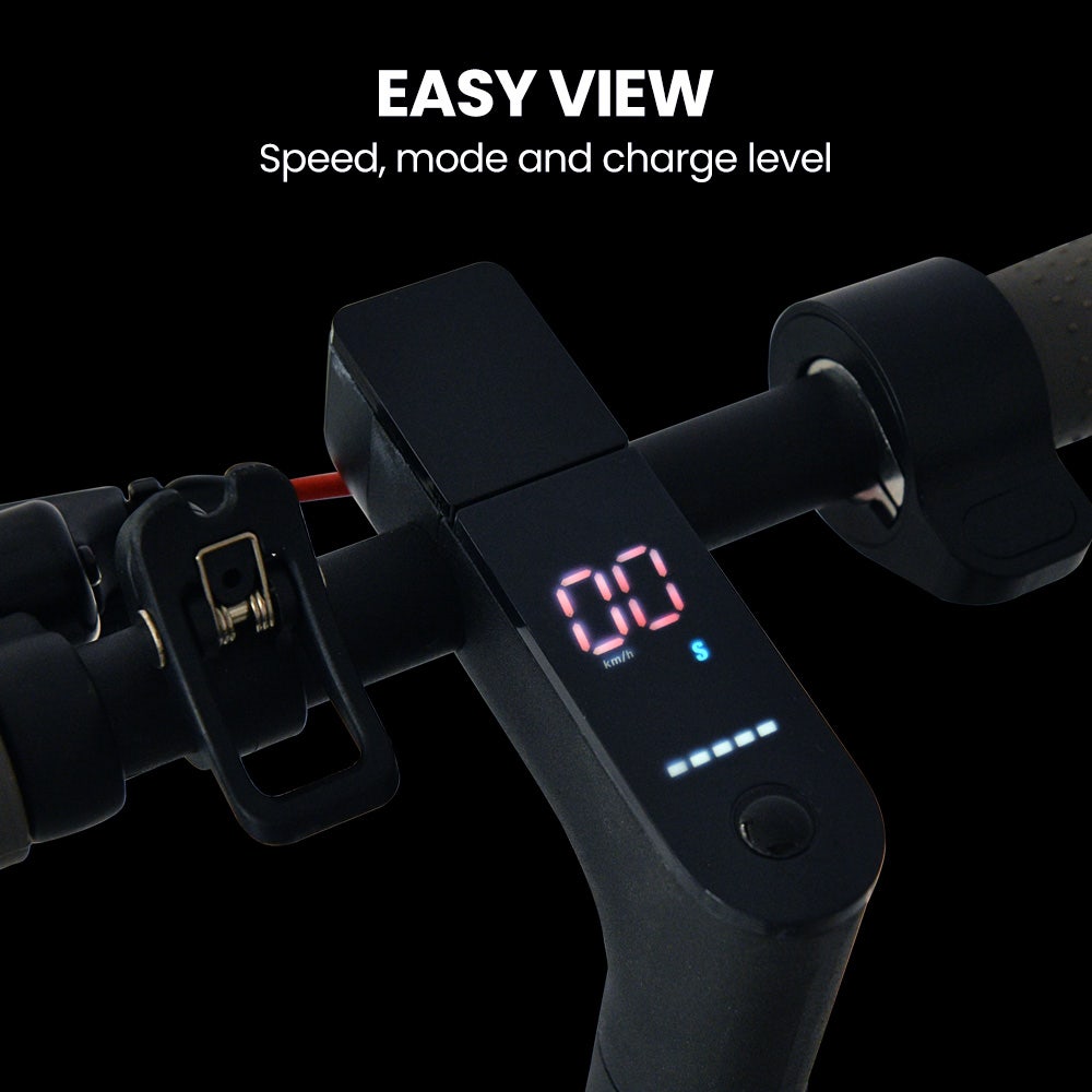 ALPHA Urban 8 Electric Scooter | 25km Range, 8.5-Inch Wheels, Brushless Motor, Motorised Commuter eScooter for Adults, Black