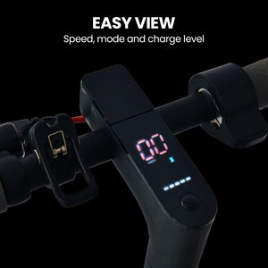 ALPHA Urban 8 Electric Scooter | 25km Range, 8.5-Inch Wheels, Brushless Motor, Motorised Commuter eScooter for Adults, Black