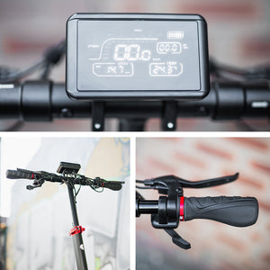 VALK Fusion 7 | Electric Scooter with Seat Option | 800W | 48V 13Ah Lithium | 50km Range | Quad Shocks | 10 Inch Tyres