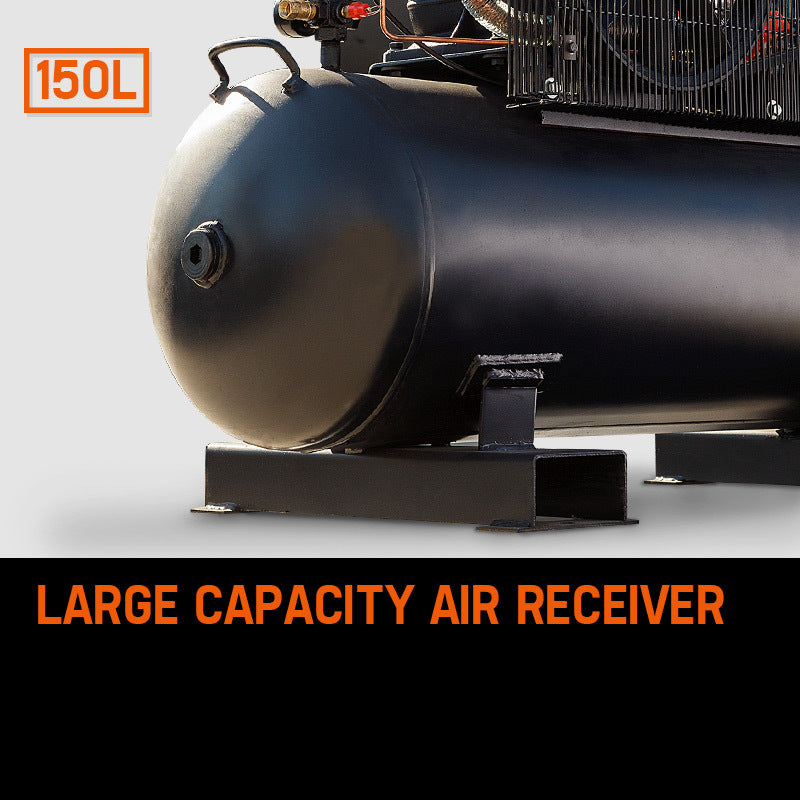 UNIMAC Industrial Electric Air Compressor | 115PSI | 150L | 7.5kW | 15A Plug