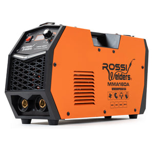 Rossi 160A Inverter Stick Welder | MMA ARC DC Multi-Metal Gasless Welding Machine | For Stainless Steel & Aluminium | 15A Plug