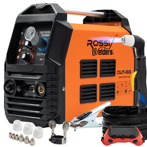Rossi 60A Plasma Cutter | Non-Touch Pilot ARC | Cuts Painted & Rusty Metals | DC Inverter Cutting Machine