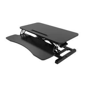 EKKIO Adjustable Standing Desk Riser Stand Up Desk Converter (Black) EK-DSR-101-MS