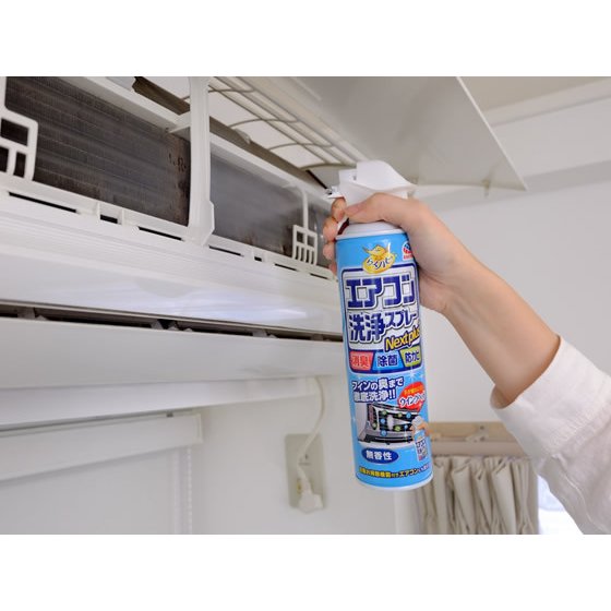 [6-Pack] Earth Japan Air Conditioner Cleaning Spray | 420mL | Unscented