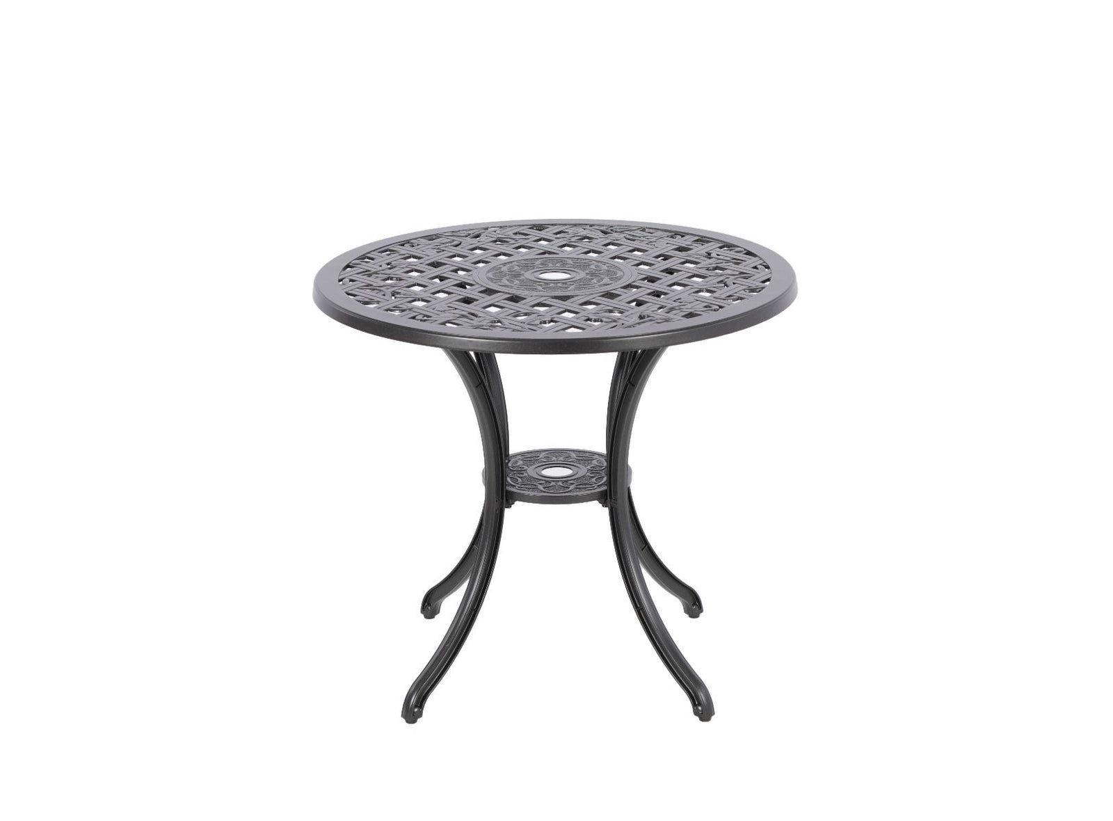 Remy Aluminium Table | Black Finish | Modern Outdoor Dining Table | Durable & Weather-Resistant