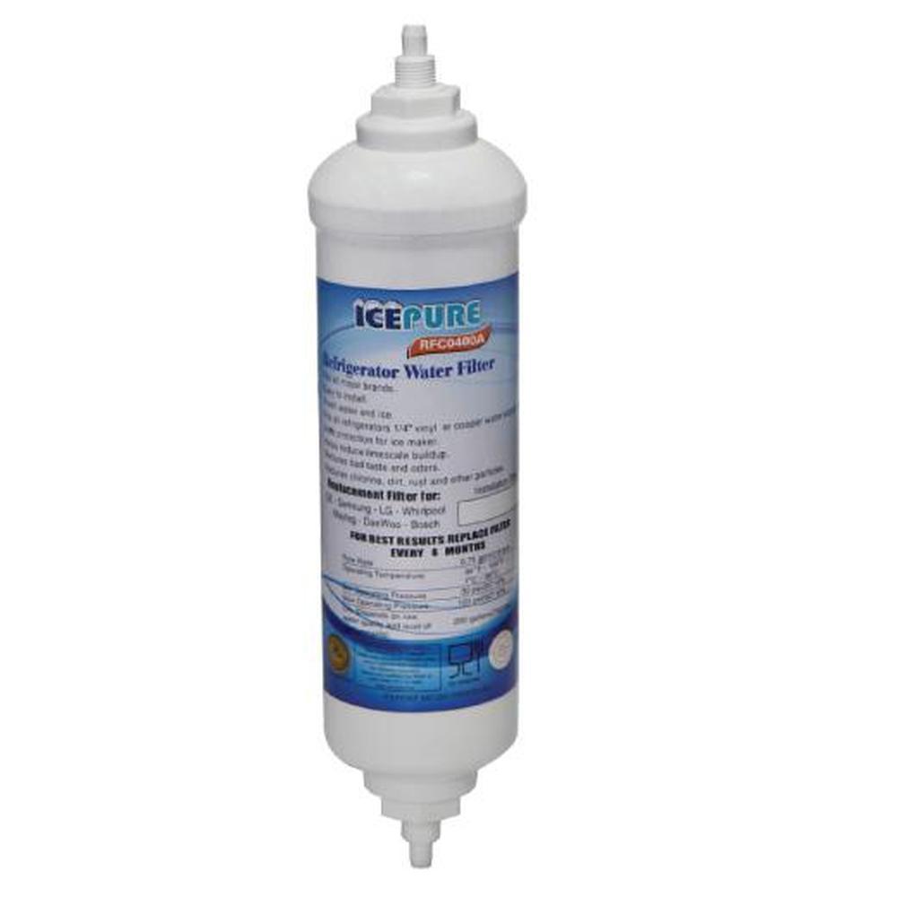 Universal External Fridge Water Filter Cartridge | RFC0400A RWF0400A for LG, Samsung