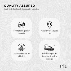 5Kg Organic Fine Diatomaceous Earth | Food Grade Fossil Shell Flour Powder