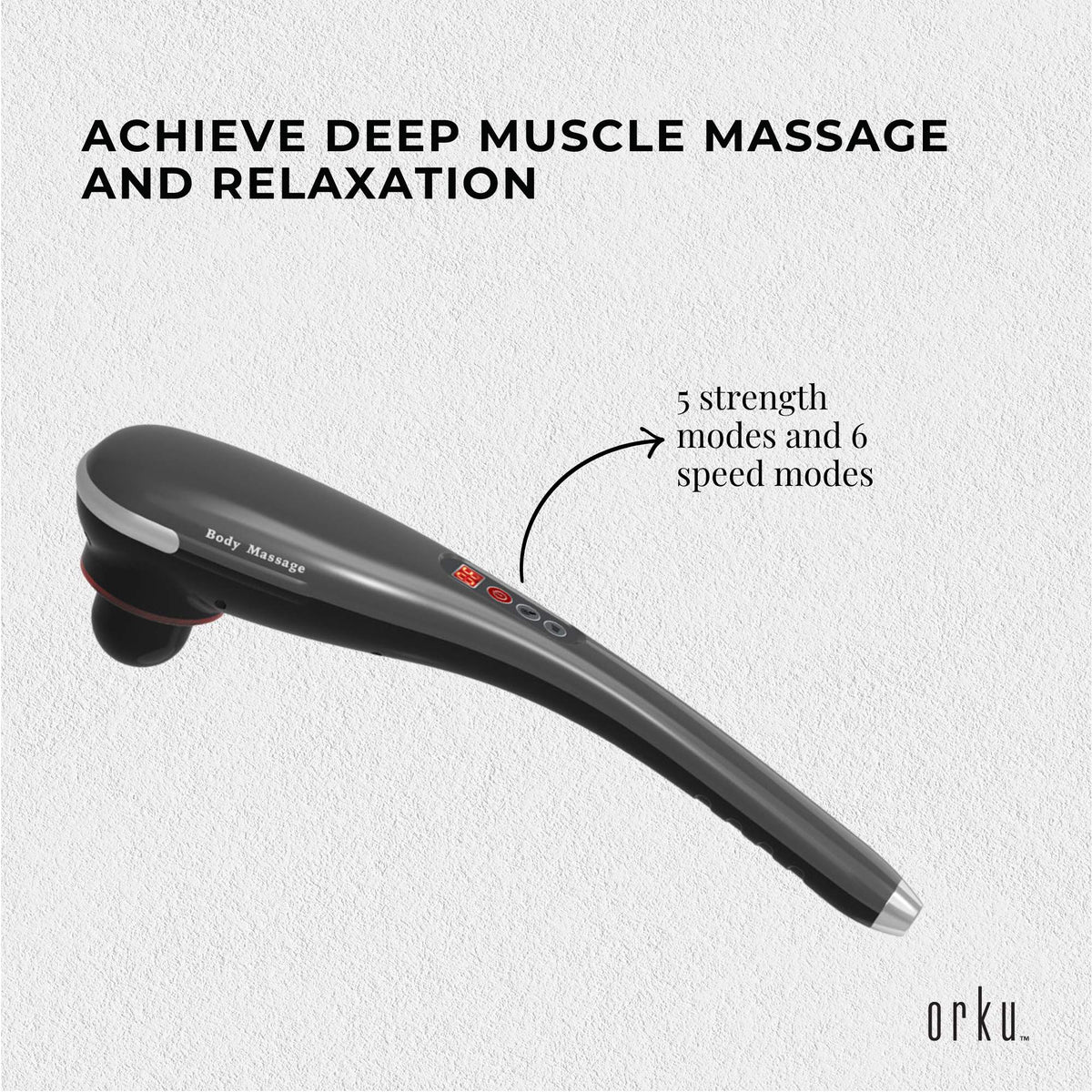 Rechargeable Body Hammer Massager | Handheld Portable Cordless Electric Massager